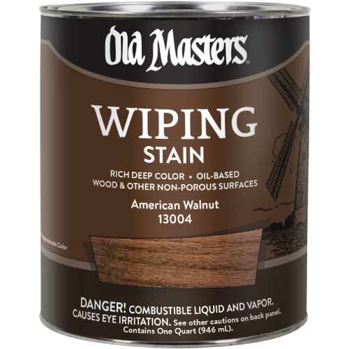 Old Masters Wiping American Walnut Quart 