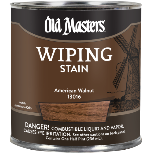 Old Masters Wiping American Walnut Half Pint 