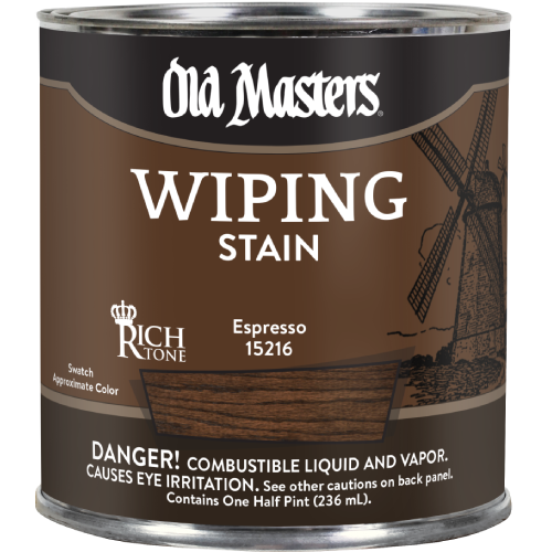 Old Masters Wiping Espresso Half Pint 