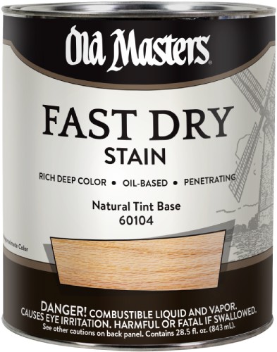 Old Masters Fast Dry Stain Natural Quart 