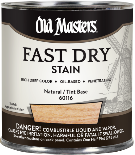 Old Masters Fast Dry Stain Natural Half Pint 
