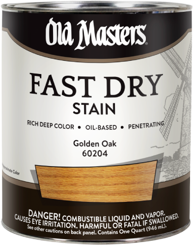 Old Masters Fast Dry Stain Golden Oak Quart 