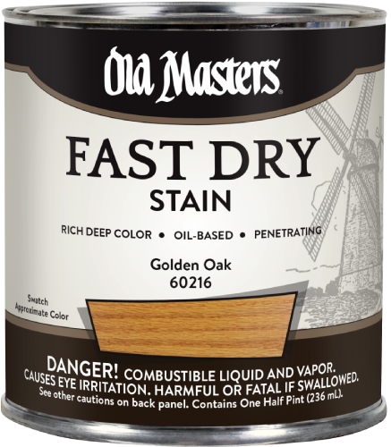 Old Masters Fastdry Stain Golden Oak Half Pint 