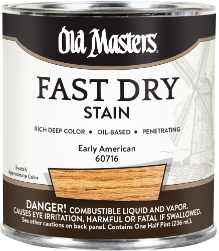 Old Masters Fast Dry Stain Early American Half Pint 