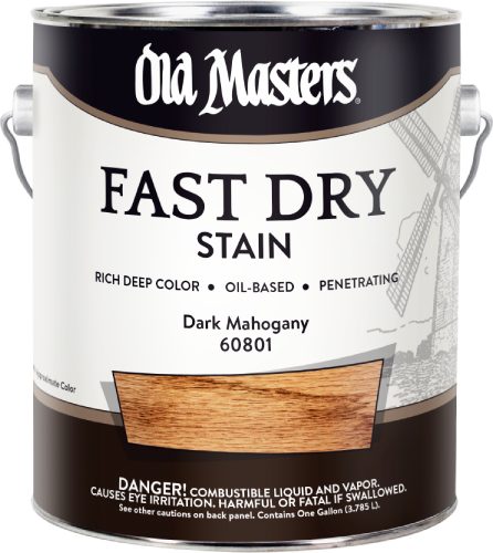 Old Masters Fast DryStain  Dark Mahogany Gallon 