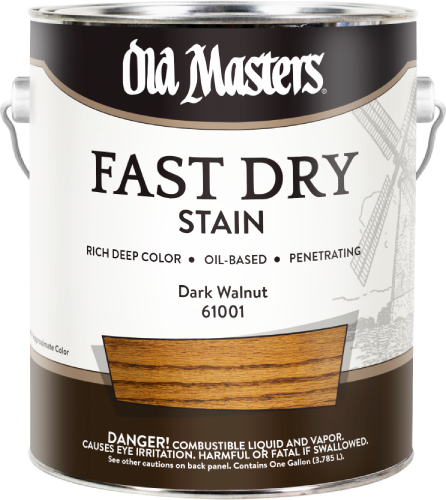 Old Masters Fast Dry StainDark Walnut Gallon 