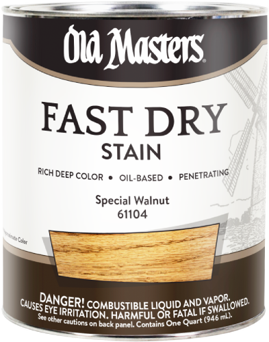 Old Masters Fast Dry Stain Special Walnut Quart 