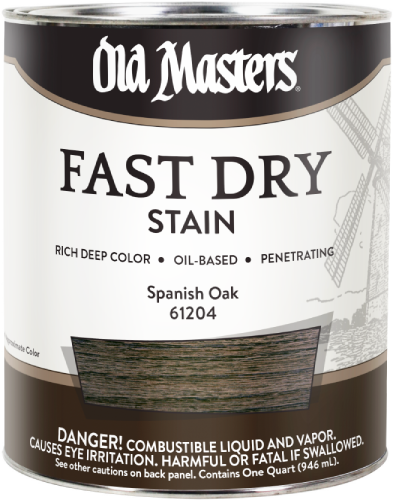 Old Masters Fast Dry Stain Spanish Oak Quart 