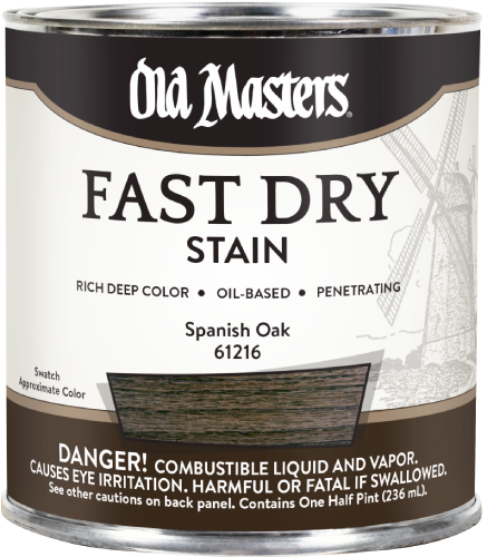 Old Masters Fast Dry Stain Spanish Oak Half Pint 