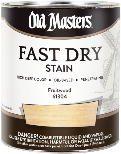 Old Masters Fast Dry Stain Fruitwood Quart 