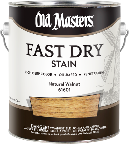 Old Masters Fast Dry Stain Natural Walnut Gallon 