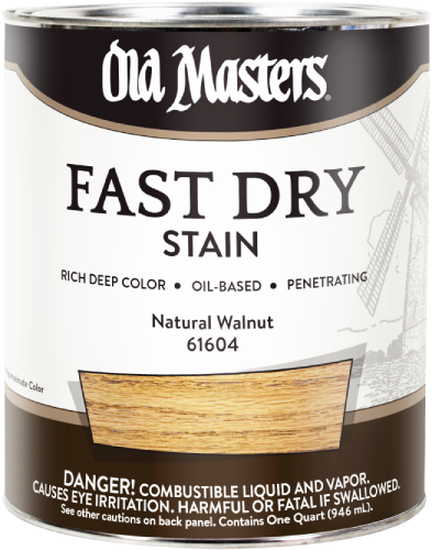 Old Masters Fast Dry Stain Natural Walnut Quart 