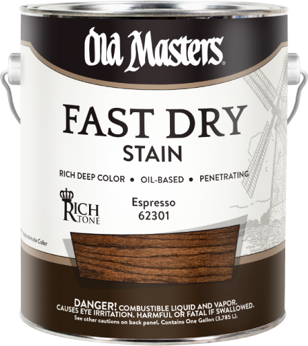 Old Masters Fast Dry Stain Espresso Gallon 