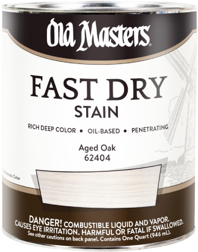 Old Masters Fast Dry Stain Aged Oak Quart 
