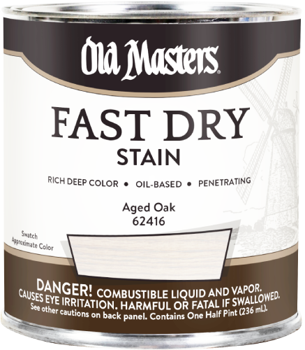 Old Masters Fast Dry Stain Aged Oak Half Pint 