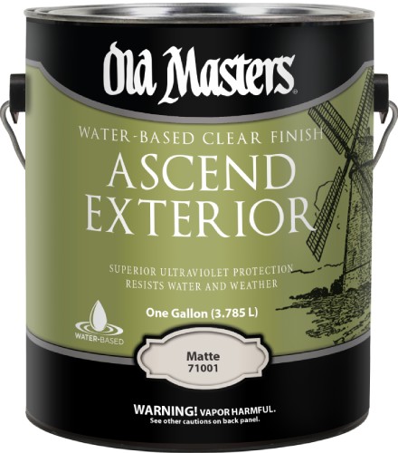 Old Masters Ascend Exterior Clear Matte Gallon 