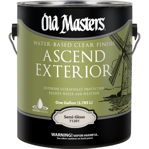 Old Masters Ascend Exterior Clear Semi-Gloss Gallon 