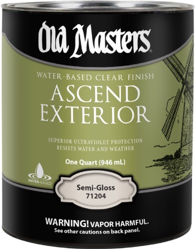 Old Masters Ascend Exterior Clear Semi-Gloss Quart 