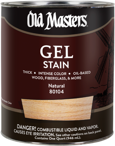 Old Masters Gel Stain Natural Quart 