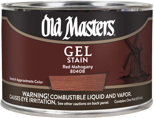 Old Masters Gel Stain Red Mahogany Pint 