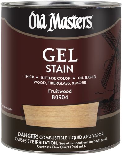 Old Masters Gel Stain Fruitwood Quart 