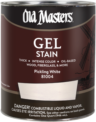 Old Masters Gel Stain Pickling White Quart 