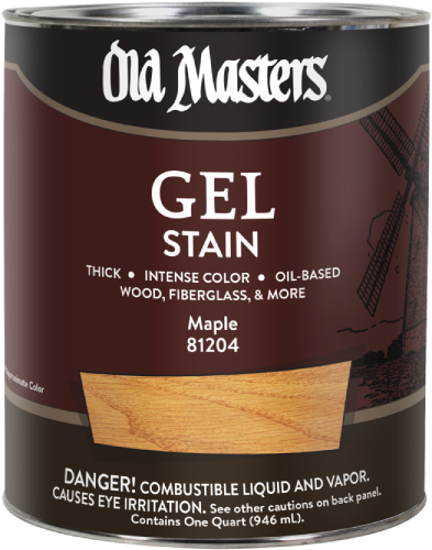 Old Masters Gel Stain Maple Quart 
