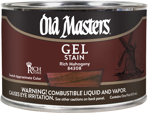 Old Masters Gel Stain Rich Mahogany Pint 