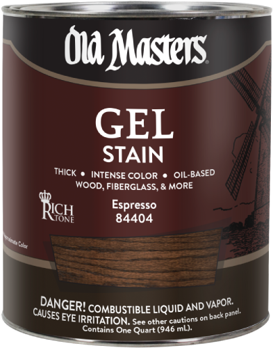 Old Masters Gel Stain Espresso Quart 