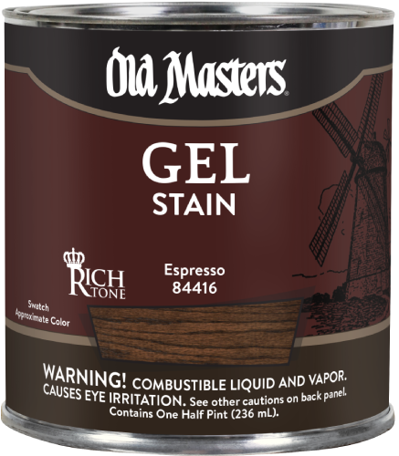 Old Masters Gel Stain Espresso Half Pint 