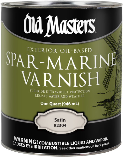 Old Masters Spar Varnish Satin Quart 