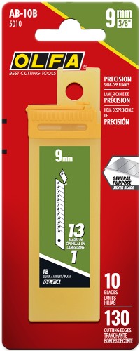 Olfa Ab-1Ob Standard Blade (10 Pack) 