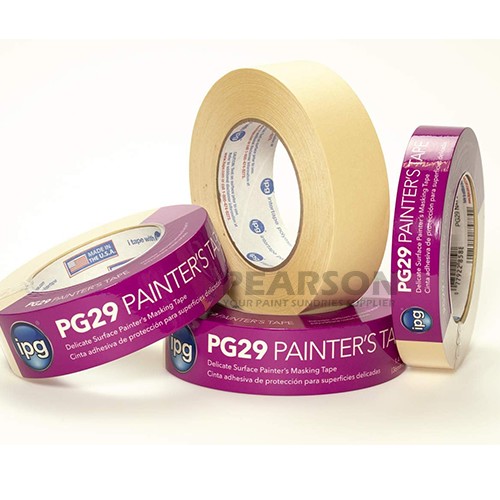Intertape PG-29 Masking Tape  1"x 60yds  36/Case 