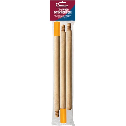 Premier Paint 3-Piece Wood Extntion Pole 42" 