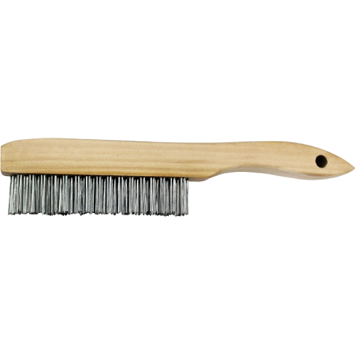 Shoe Handle Wire Brush 4"x 16" 