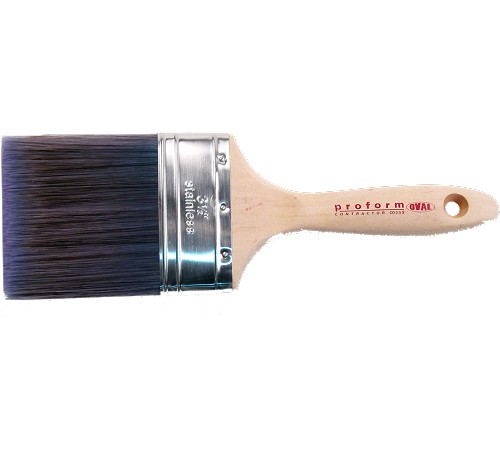 Picasso Contractor Straight Oval, Brush 3.5" 