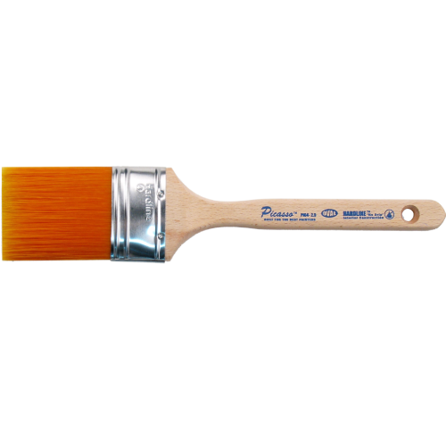 Picasso Stiff Straight Oval, Standard Handle Brush 2.5" 