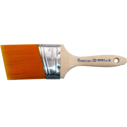 Picasso Angle, Beaver Tail Handle Brush 3" 