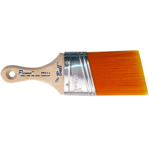 Picasso Angle Oval, Short Handle Brush 2" 