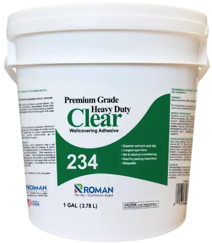Roman Premium Heavy Duty Clear Gallon 
