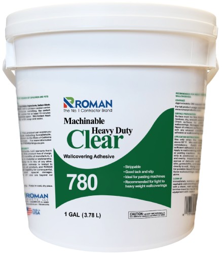 Roman Machinable Clear Stripable Gallon 
