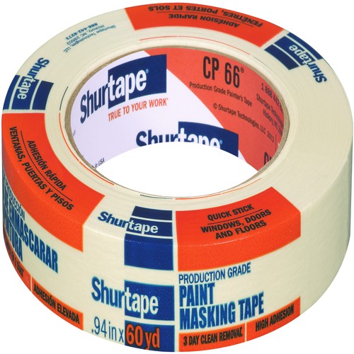 Shurtape Cp-66 Masking Tape 24mm x 55m  (36 Case) 
