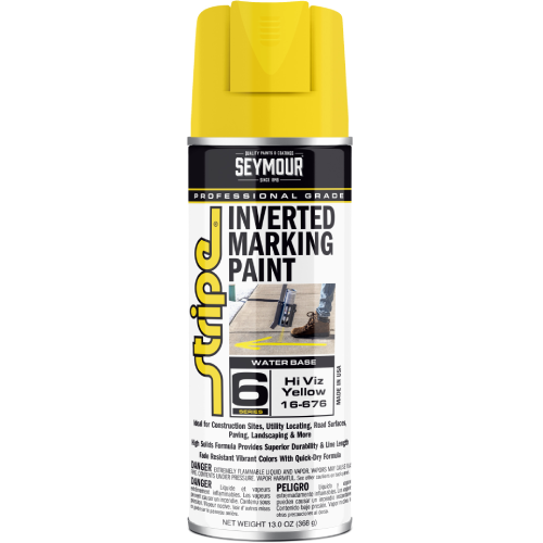 Seymour Inverted Marking Paint High Visual Inverted  Yellow 13oz 