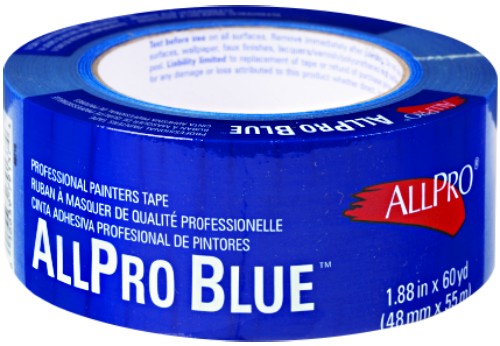 Shurtape All Pro Masking Tape 14-Day Blue 2"x 60Yds   