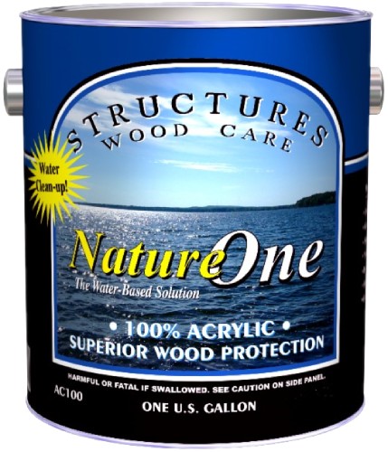 Structures Wood Care Natureone Pecan Gallon 