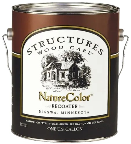 Structures Wood  Care Naturecolor Recoater Aged Pine Gallon 