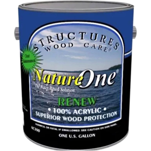 Structures Wood  Care Natureone Renew Clear Gallon 