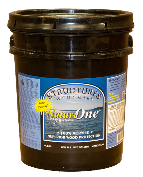 Structures Wood Natureone Teak 5-Gallon 