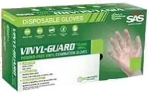 Vinyl Guard Glove Powder Free Medium 
