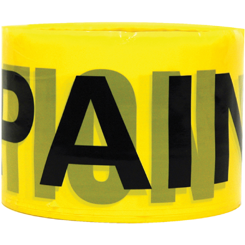 Trimaco "Caution Wet Paint" Tape 3"x 300' 